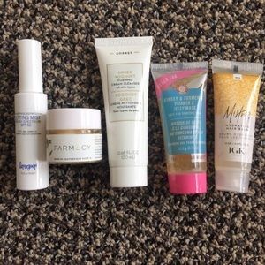 Lot of high-end 5pcs SET supergoop IGK FAB Farmacy